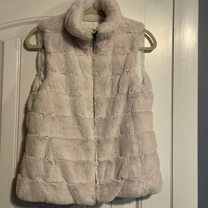 dylan faux fur vest